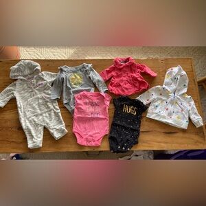 Newborn Girl Clothing Lot